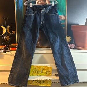 Levi's 514 Men's Slim Straight Fit Indigo Jeans 31 X 30